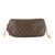 Early 21st Century Louis Vuitton Monogram Neverfull MM Leather Brown Tote Bag For Sale - Image 5 of 13