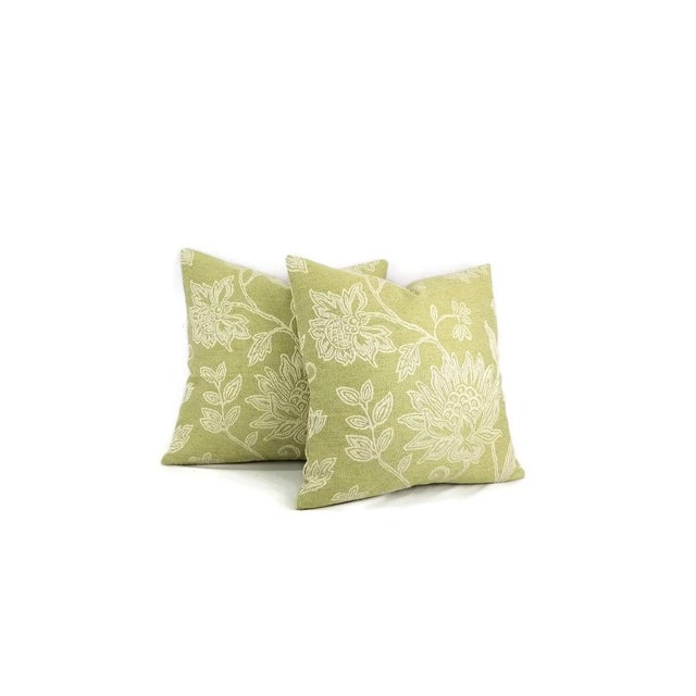 Not Yet Made - Made To Order Colefax & Fowler Kenrick in the Color Leaf Pillow Cover For Sale - Image 5 of 7