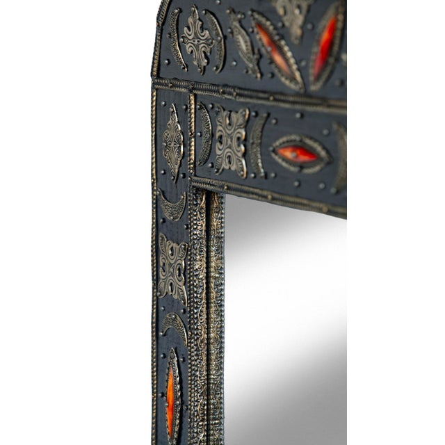Moroccan Vintage Handcrafted Moroccan Mirror For Sale - Image 3 of 8