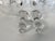 Vintage Eapg Handblown Glass Cruets W/ Etched Philadelphia City Seal, Pair For Sale - Image 9 of 11