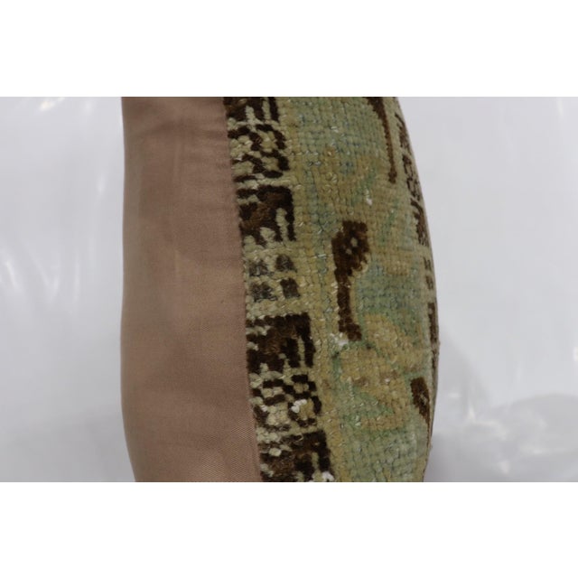 Pillow made from an early 20th Century Persian Lilihan Rug