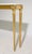 French 1920s Louis XVI Style White Marble Top Gilded Console For Sale - Image 3 of 4