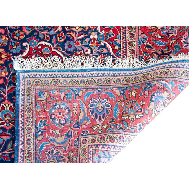 Early 20th Century Early 20th Century Persian Kashan Rug For Sale - Image 5 of 16
