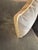 Gray With White Border Mohair Pillow New Insert For Sale - Image 4 of 5