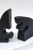 Black Vintage Abstract Signed Jean Arp Style Bronze Sculpture on White Carrara Marble Base For Sale - Image 8 of 13