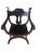 Gothic 1920s Renaissance Revival Savonarola-Style Carved Wooden Chair With a Lion Motif For Sale - Image 3 of 3