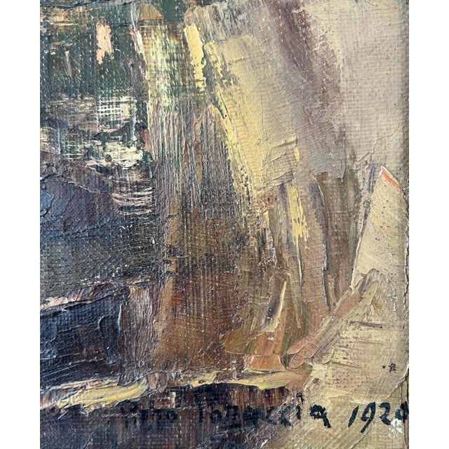 Piero Poraccia, Epis de maïs, 1924, Oil on Canvas, Framed For Sale - Image 3 of 12