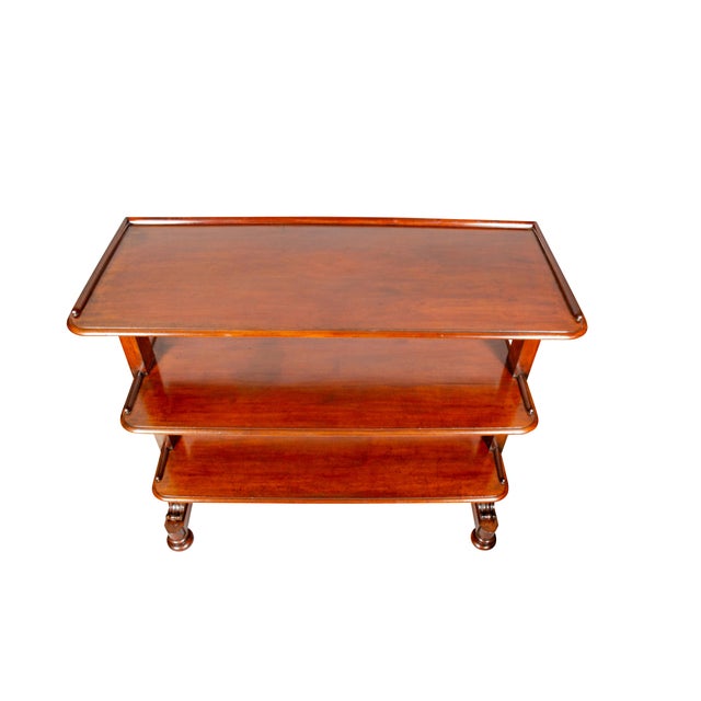 Brown Regency Mahogany Trolley For Sale - Image 8 of 12