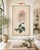 Asian Mum by Hasegawa, Vintage Japanese Botanical Art Print, 40" X 60" For Sale - Image 9 of 11