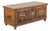 1836 Austrian Hand-Painted Folk Art Trunk With Madonna For Sale