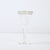 Metal Set of Six Silver Gilt Rimmed Martini Glasses by Dorothy Thorpe For Sale - Image 7 of 11