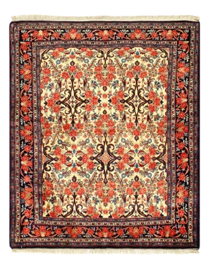 Pasargad Persian Bidjar Rug- 4' X 5'