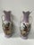 Polychrome Porcelain Vases, 19th Century, Set of 2 For Sale - Image 16 of 18