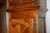 French Cherry Grandfathers Clock, Brass Face and Striking Bell For Sale - Image 4 of 10