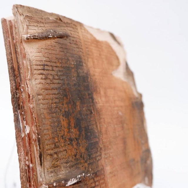 Terracotta Fond dAtelier Books from N.Lebrun, Belgium, 1980s, Set of 3 For Sale - Image 5 of 16