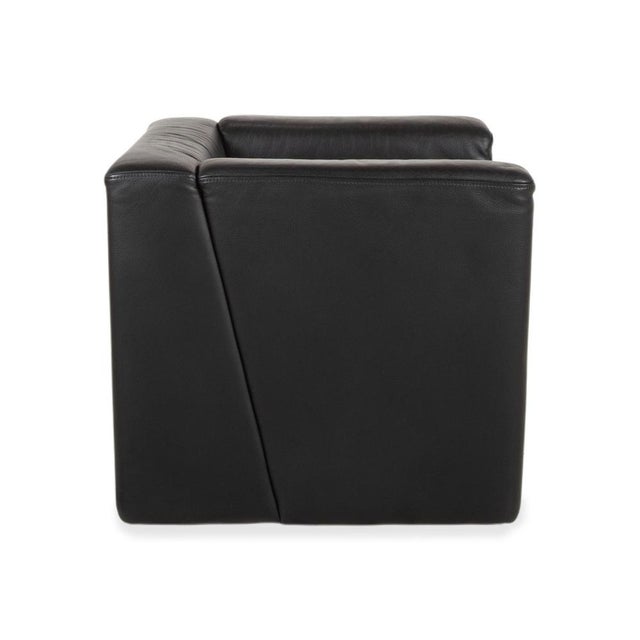 Chairs in Black Leather from Brühl, Set of 2 For Sale - Image 10 of 14