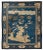 Antique Blue Chinese Peking Bird Design Wool Rug 7 Ft 8 in X 9 Ft 5 In. For Sale - Image 13 of 13