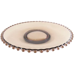 Mid-Century Art Glass Bowl, Czechoslovakia, 1960s