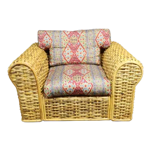 Polo Ralph Lauren Woven & Bamboo Cube Chair