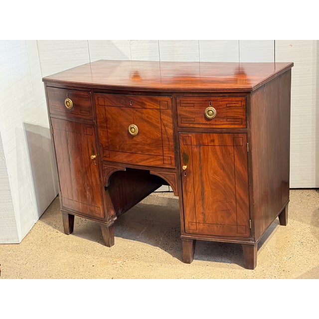 19th Century 19th Century English Mahogany Server For Sale - Image 5 of 18