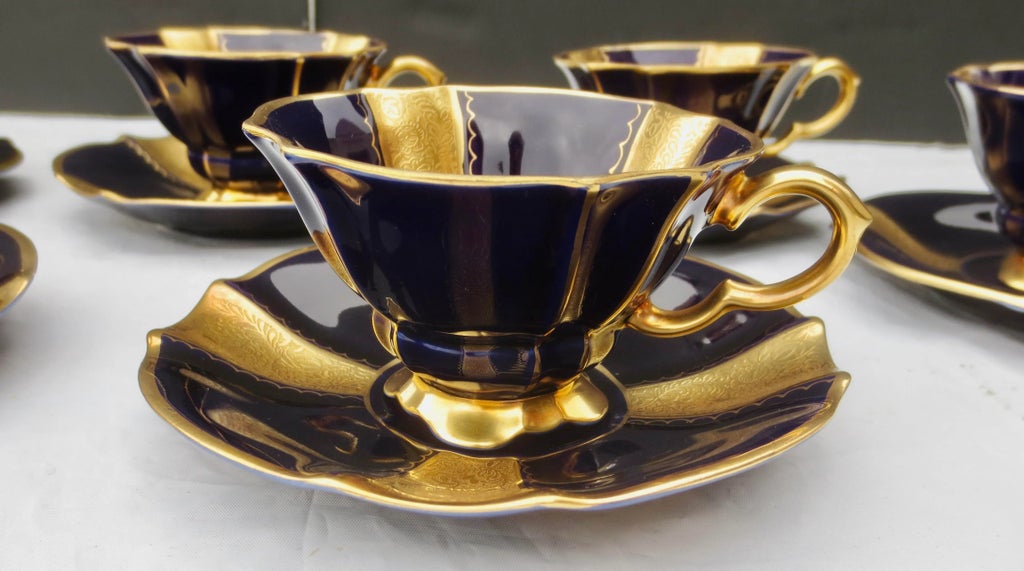 Vintage Lindner Kueps Bavaria Demitasse - a Set of 6 | Chairish