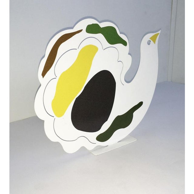 White Painted Metal Sculpture by Riccardo Dalisi, Italy, 1980s For Sale - Image 18 of 18