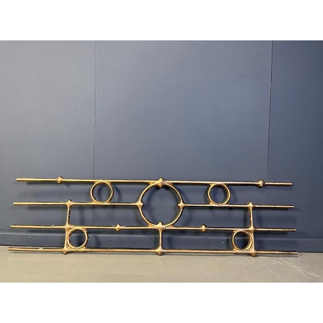 Metal Large Brutalist Wall Sculpture, 1970s For Sale - Image 7 of 11