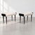 Mid-Century Modern Italian Ebanized Wood Velvet Stools by Ico & Luisa Parisi, Set of 2 For Sale - Image 5 of 10
