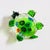 Green Small Vintage Art Glass Turtle For Sale - Image 8 of 8
