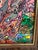 Red Serg Graff "Wonder Tangle=I" Abstract Acrylic Painting Framed Outsider Art Coa For Sale - Image 8 of 11