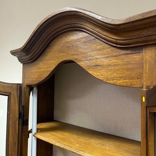 Baroque Display Cabinet in Walnut For Sale - Image 14 of 16