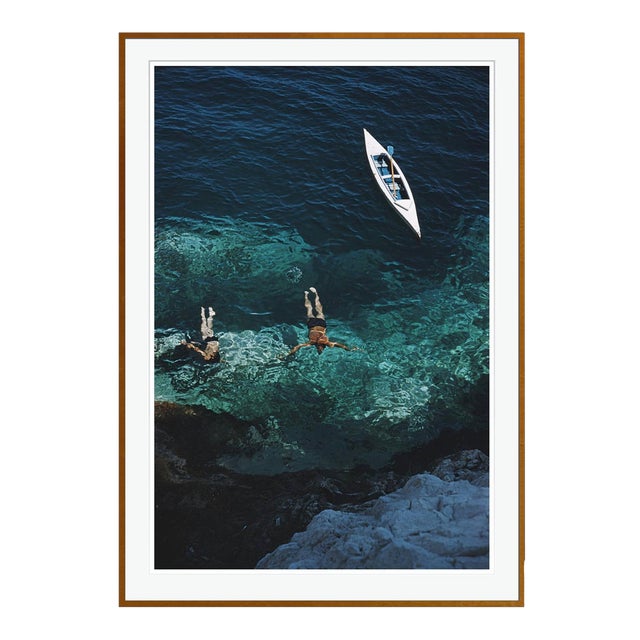 Capri Holiday 1958 by Slim Aarons Framed C-Print For Sale