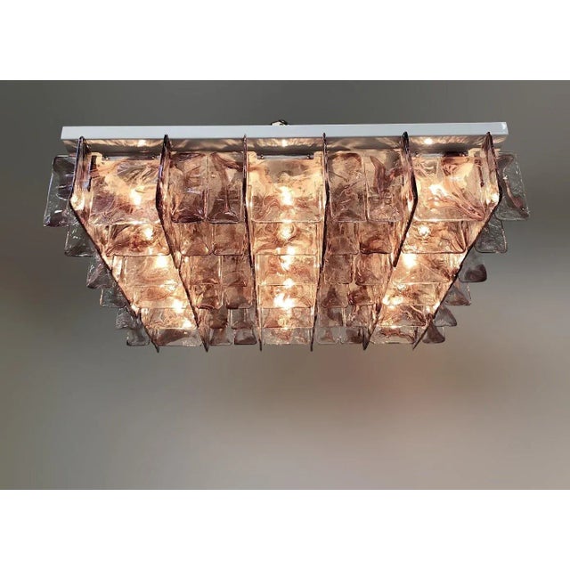 Not Yet Made - Made To Order 21st Century Square Flush Mount by Fabio Ltd For Sale - Image 5 of 12