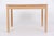Refurbished coffee table made of solid, soap-treated oak, designed by Børge Mogensen and manufactured by Fredericia...
