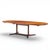 Mid-Century Modern Dyrlund Style Mid Century Danish Rosewood Expanding Dining Table With 2 Leaves For Sale - Image 3 of 13