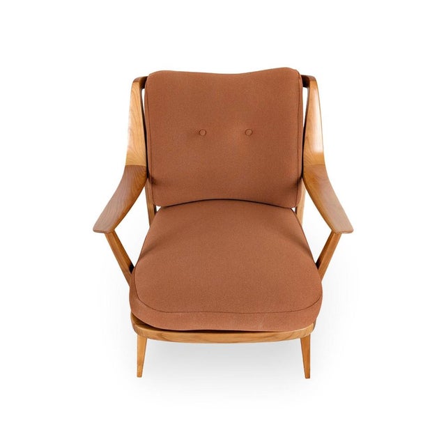 Beautiful vintage armchair by Knoll Antimott from the 1960s for sale. The chair has been professionally restored and...