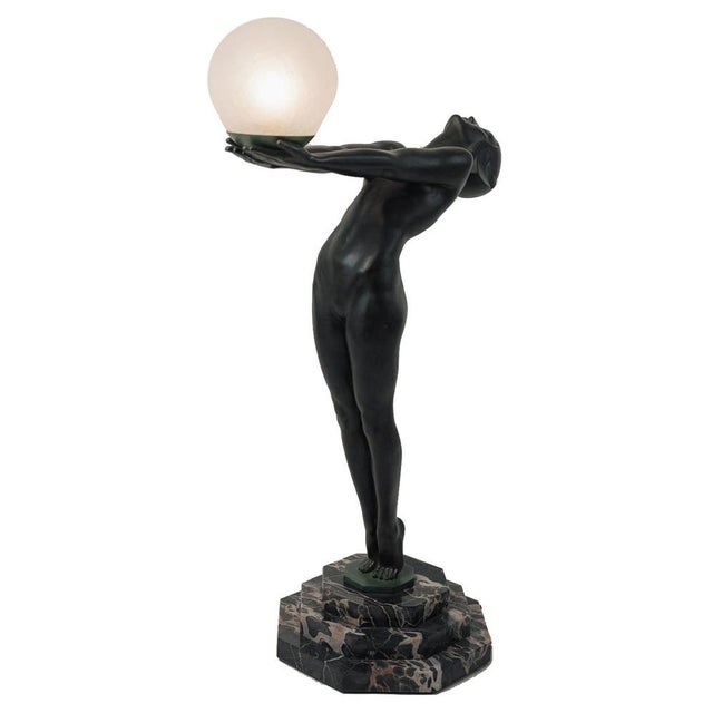 Large Bronze Figure from Max Le Verrier, 1940 For Sale - Image 4 of 13