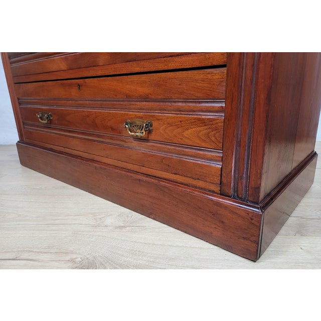 Edwardian Chest of Drawers in Walnut, 1910s For Sale - Image 11 of 18