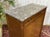 Small Louis XVI Cabinet in Mahogany, Oak and Marble Top For Sale - Image 14 of 18