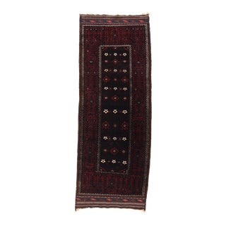 Antique Balouch Rug 4' x 10'9'' For Sale
