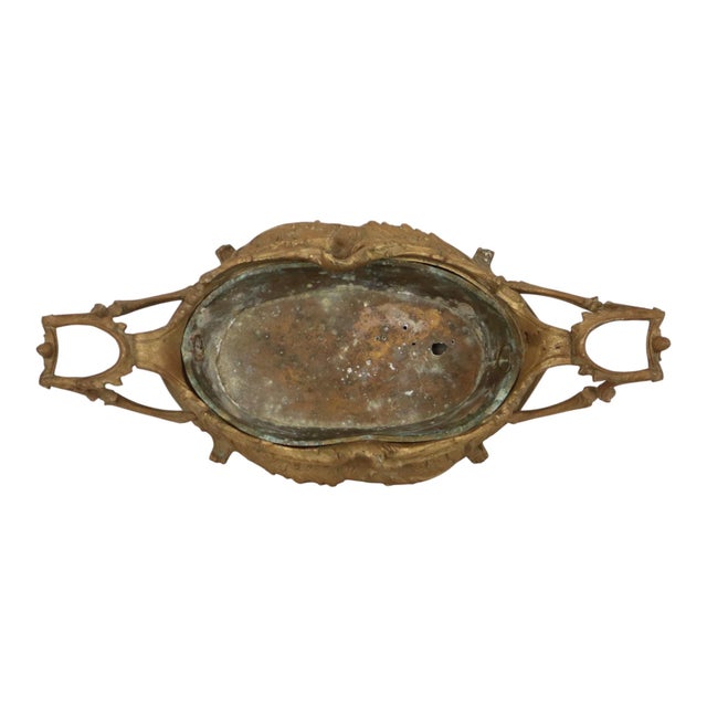 Early 20th Century Rococo-Style Gilt Jardinière Flower Planter For Sale - Image 10 of 18
