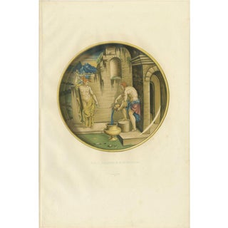 Delange, Illustration of a Plate of Mr. De Basilewski, 1869, Print For Sale