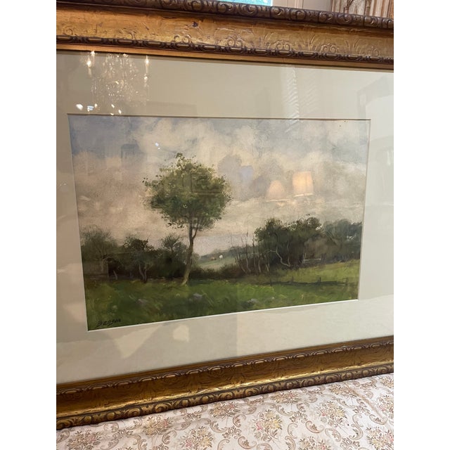English A Late 19th, Early 20th Century Landscape Painting For Sale - Image 3 of 7