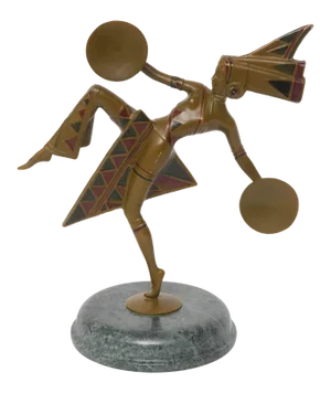 Art Deco "Dancer" Gerda Gerdago Bronze Sculpture