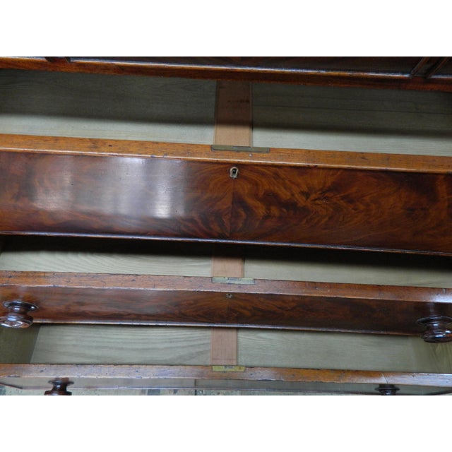 Antique Regency Mahogany Chest of Drawers For Sale - Image 11 of 18