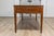 French 19th Century Walnut Desk with Carved Apron and Lateral Drawer For Sale - Image 9 of 12