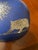 Blue Emilia Castillo 1993 Plata Pura Cobalt Blue Porcelain & Pure Silver Overlay 6” Wildlife Vase. For Sale - Image 8 of 12