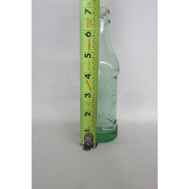 Coca Cola Bottle by J S Francis Bottling Company 1920s Usa Green Glass 4493b For Sale - Image 10 of 12
