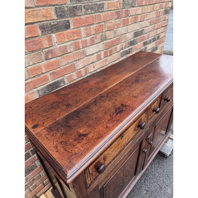 Wood 18th Century English Cupboard For Sale - Image 7 of 10