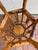 1970s Vintage Mid Century Bamboo Tortoise Shell Plant Stand Drink Table For Sale - Image 5 of 7